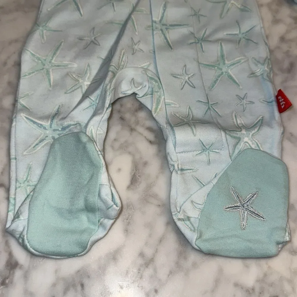 NWT Magnetic Me Organic Starfish Footie - Picture 4 of 6